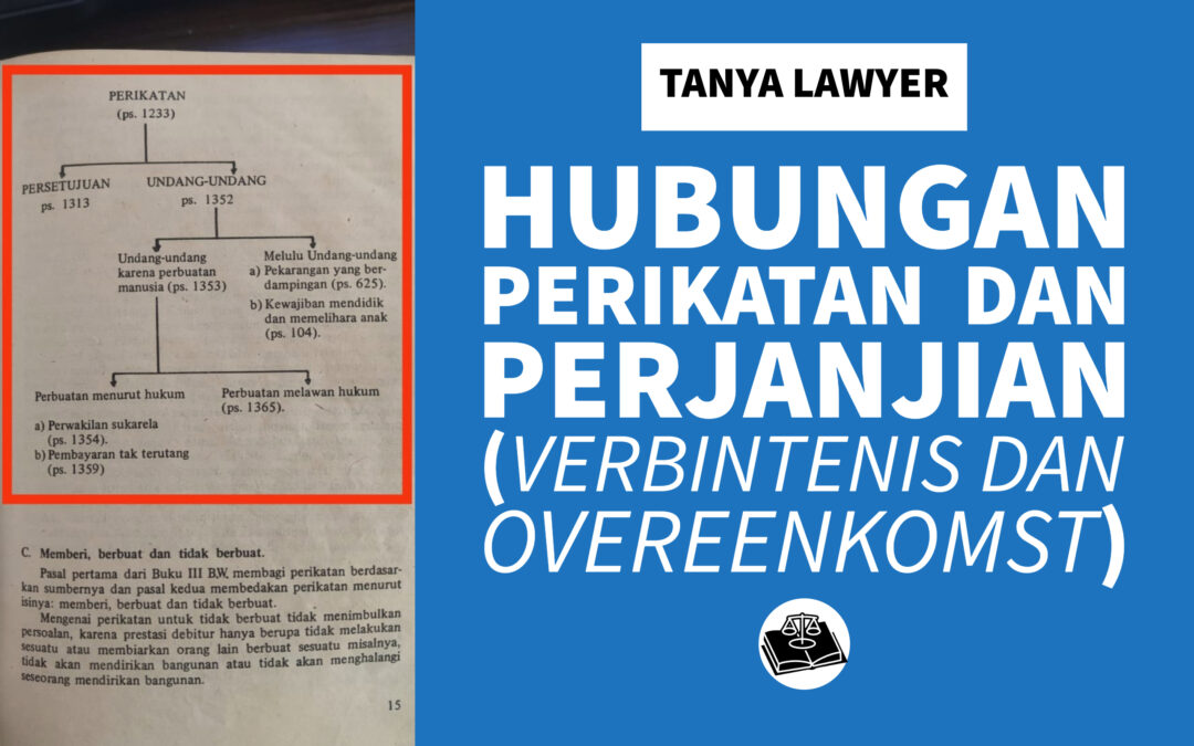 Hubungan Perikatan dan Perjanjian dalam Hukum Perdata